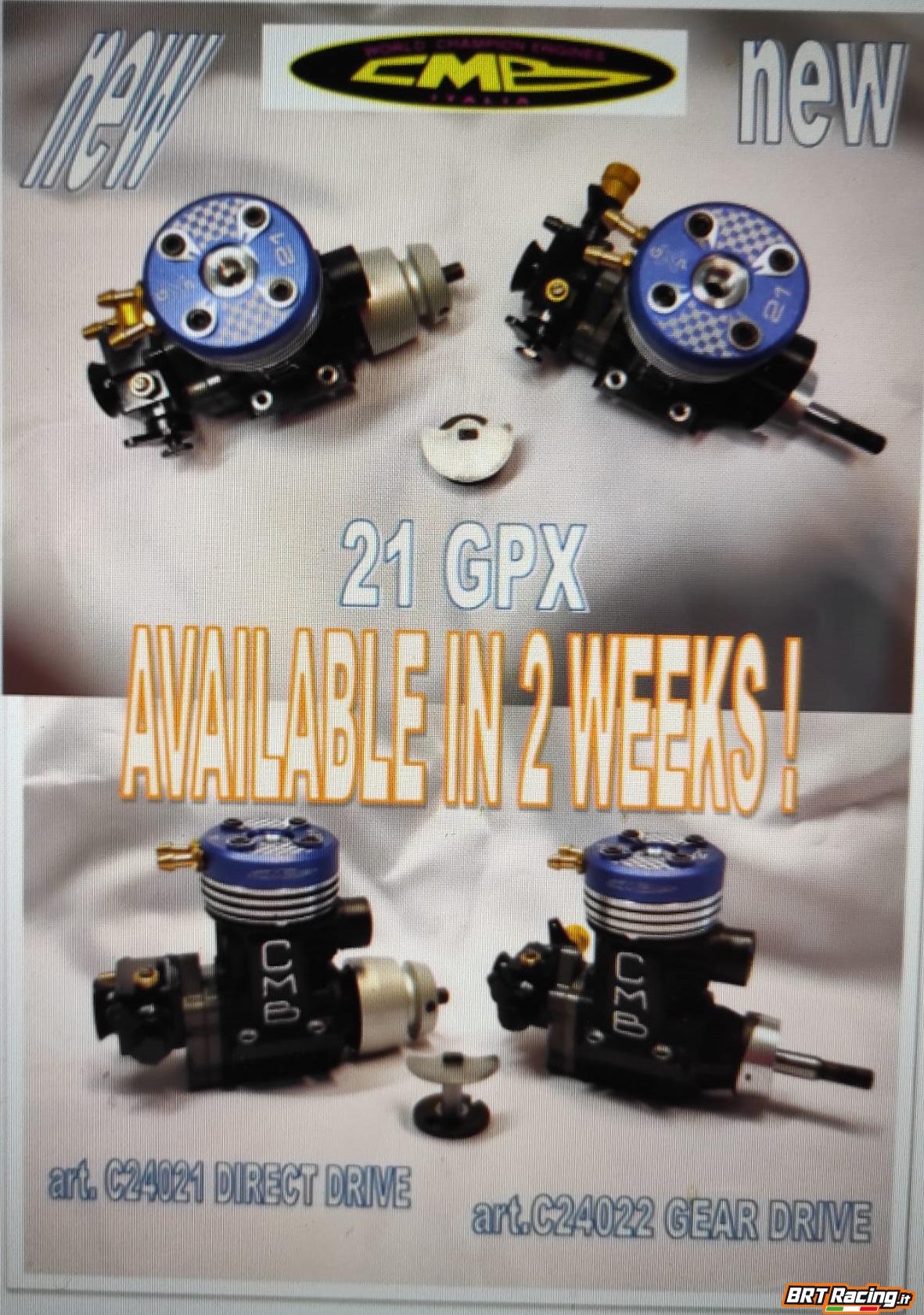 C24021 C24022 CMB Engine Marine 21 3,5cc Nitro BRT Racing