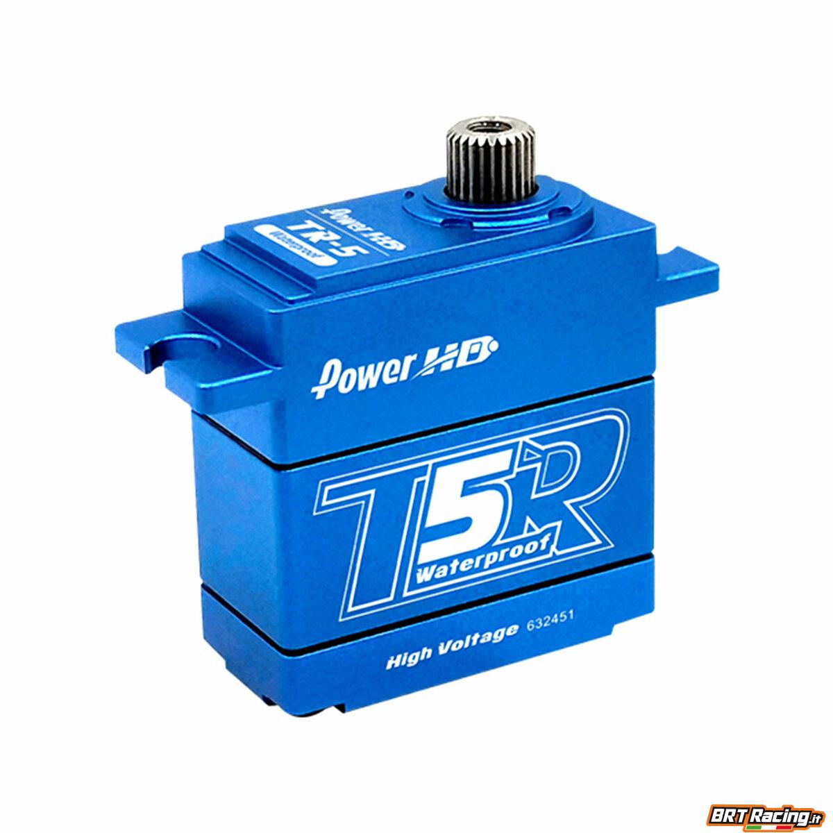 HD-TR-5 Mini Servo Power HD TR-5 Waterproof alu case HV 8.8 kg BRT Racing