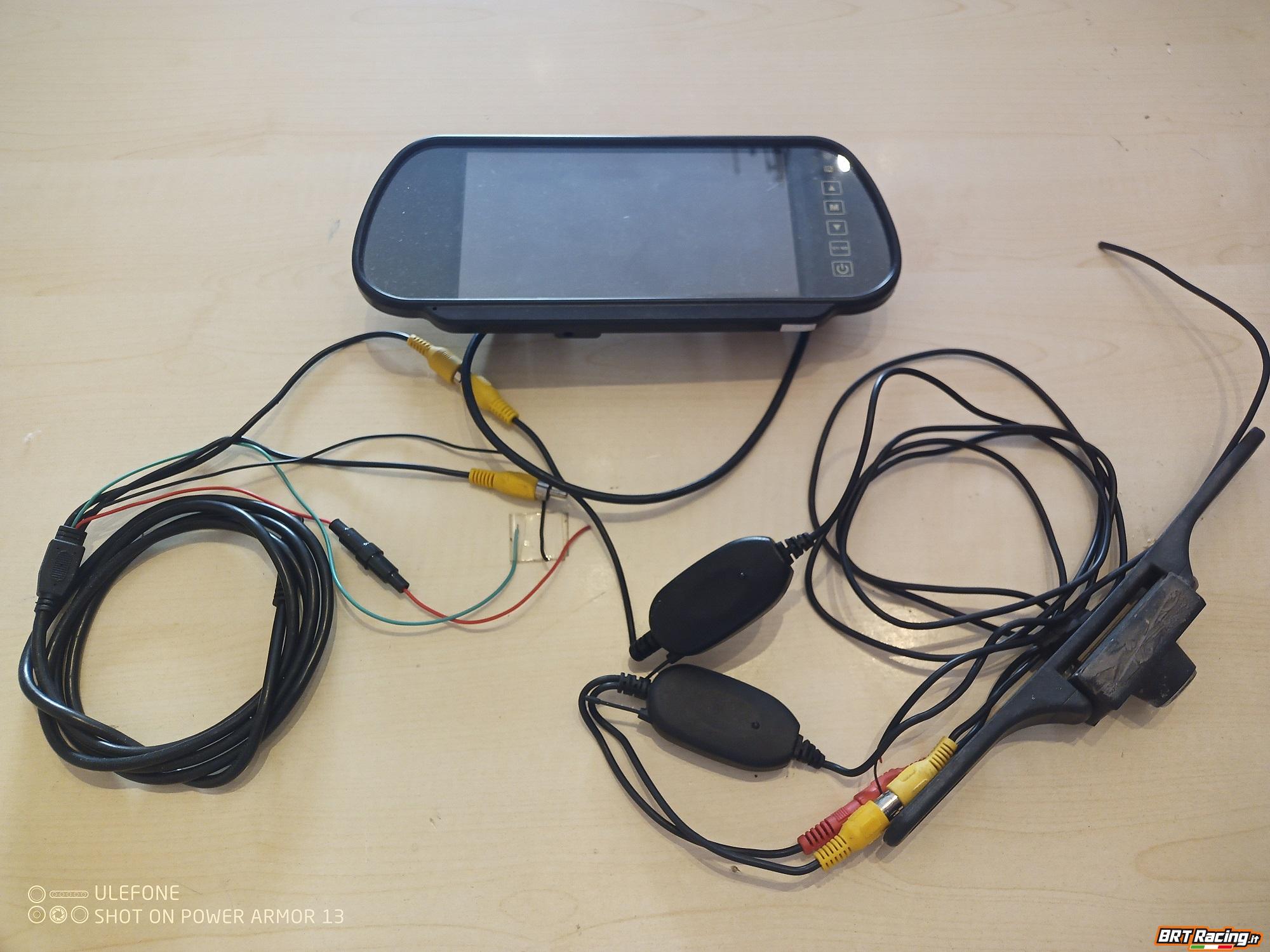 Kit Retromarcia Wireless USATO Per Camper BRT Racing