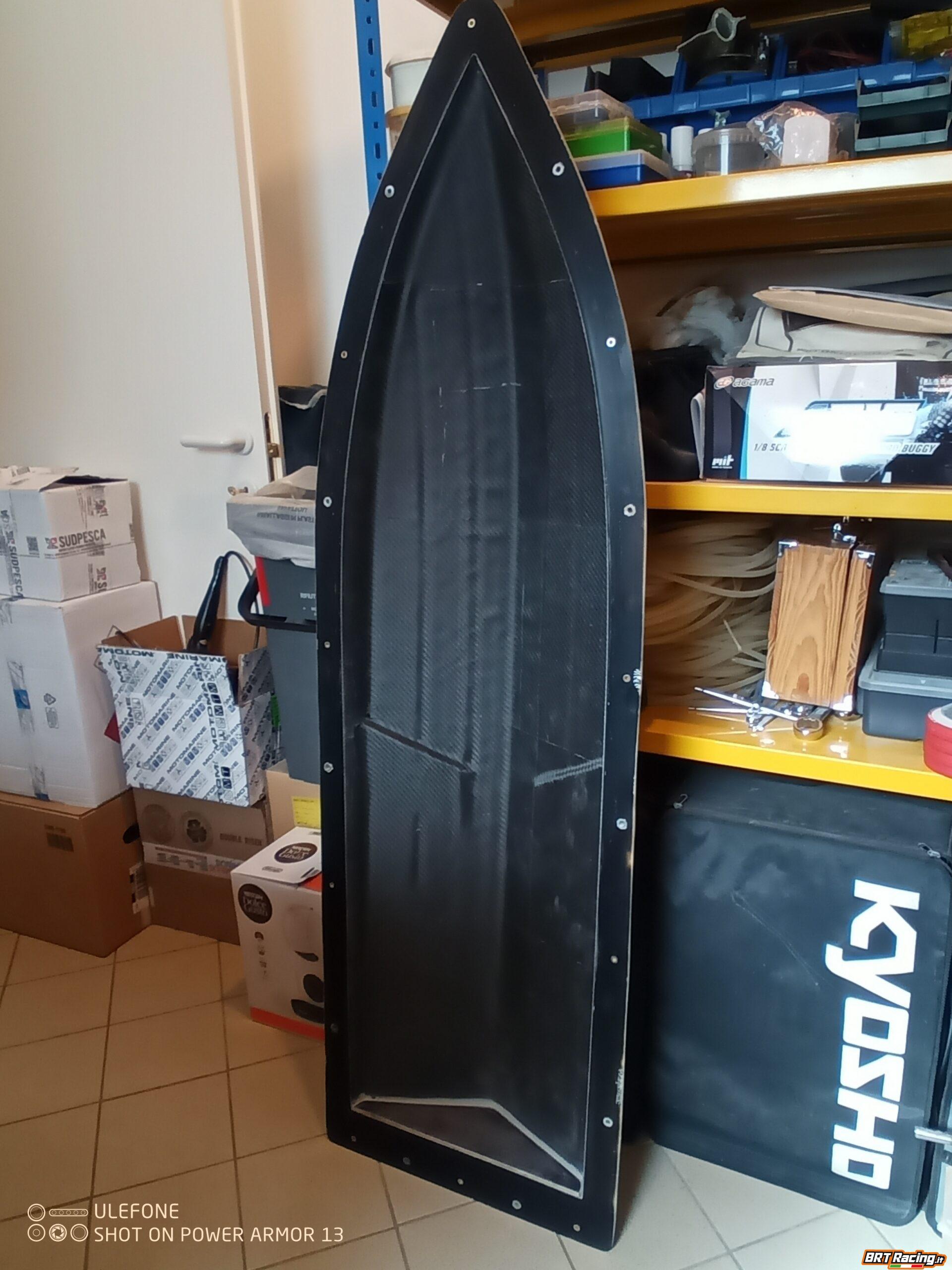 Neptune 46 stampata in carbonio dello scafo BRT Racing