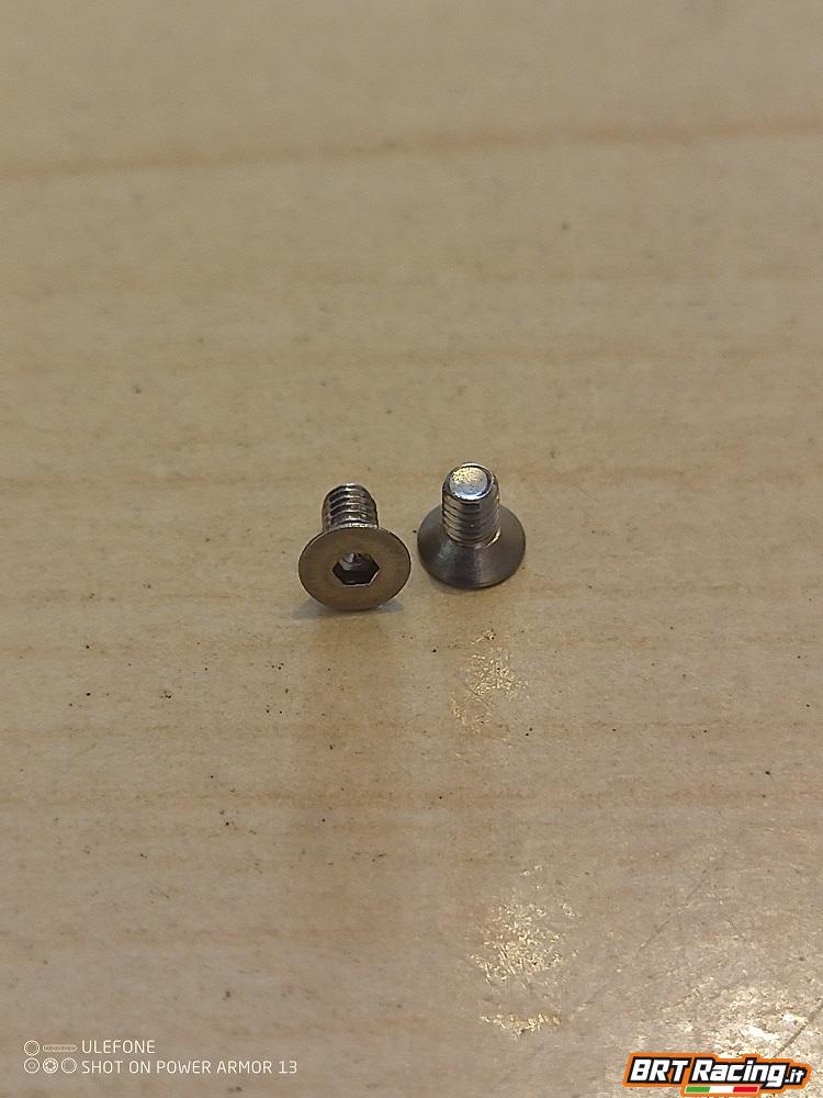 Viti tappo ammortizzarori 2x4 10Pz BRT Racing