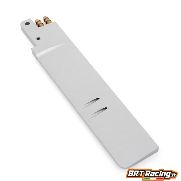 502B58-01 TFL Pala timone in alluminio con due prese acqua L 170 mm BRT Racing
