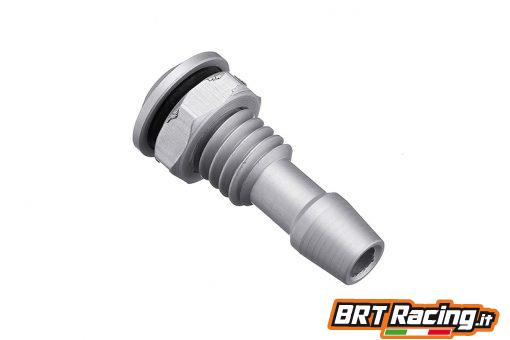 521B50 TFL Uscita acqua in alluminio M8 BRT Racing